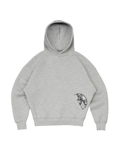 High street hip-hop men suit fashionable and popular embroidered design pullovers Gothic Harajuku loose casuel suit tracksuit