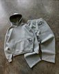 High street hip-hop men suit fashionable and popular embroidered design pullovers Gothic Harajuku loose casuel suit tracksuit