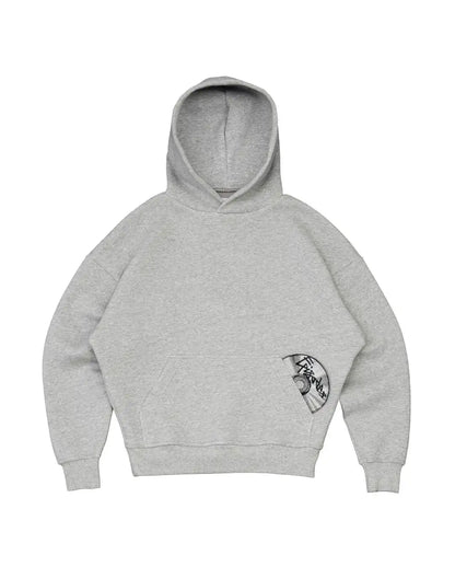 High street hip-hop men suit fashionable and popular embroidered design pullovers Gothic Harajuku loose casuel suit tracksuit